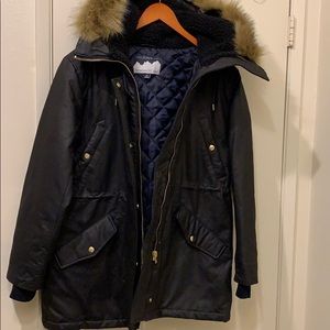 J.Crew Perfect Winter Parka (Medium Black)